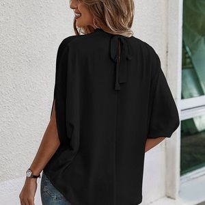 Cape blouse